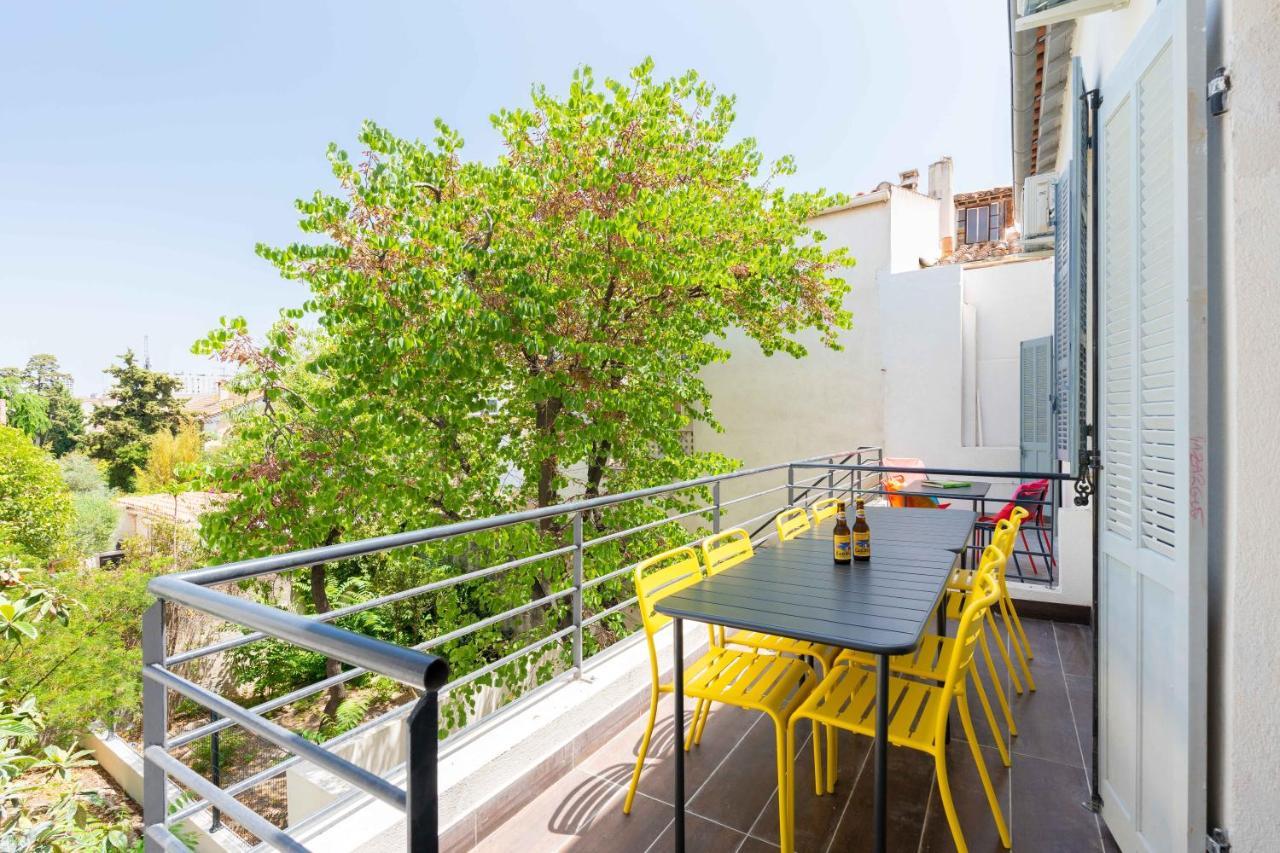 Le Concorde 3 - Appartement 2 Chambres - 8 Pers - Terrasse - Clim Marseille Exteriér fotografie